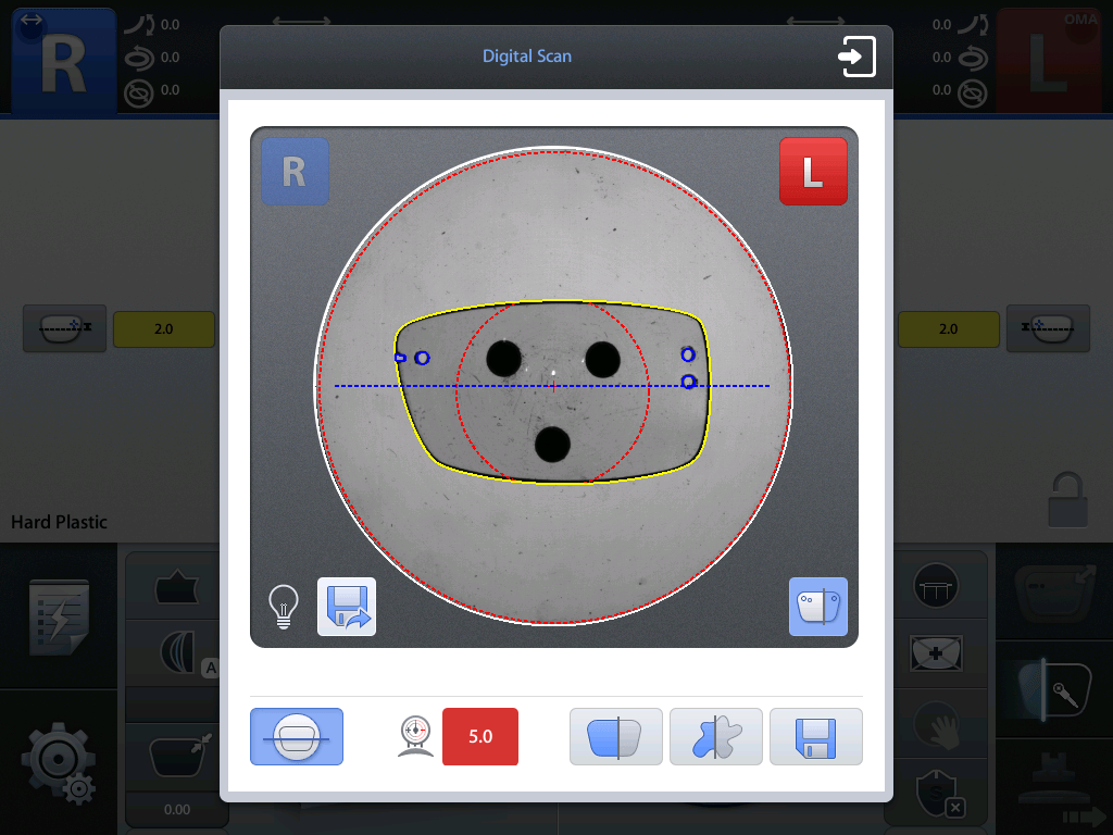 Screenshot of Digital Scan