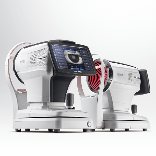 HBM-1: Optical Biometry device featuring a Full Corneal Topography System.