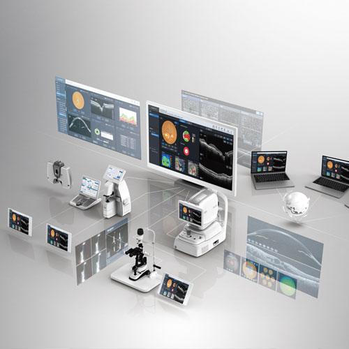 HIIS-1, Huvitz system for smart data integration and precise analysis in unified management.