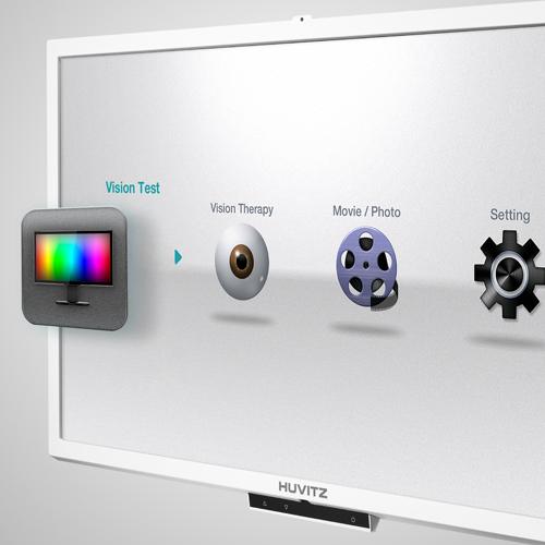HDC-9100N/PF: A digital chart offering a variety of charts and optotypes for more accurate and convenient vision testing.