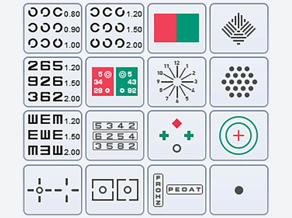 Image of Various optometry methods