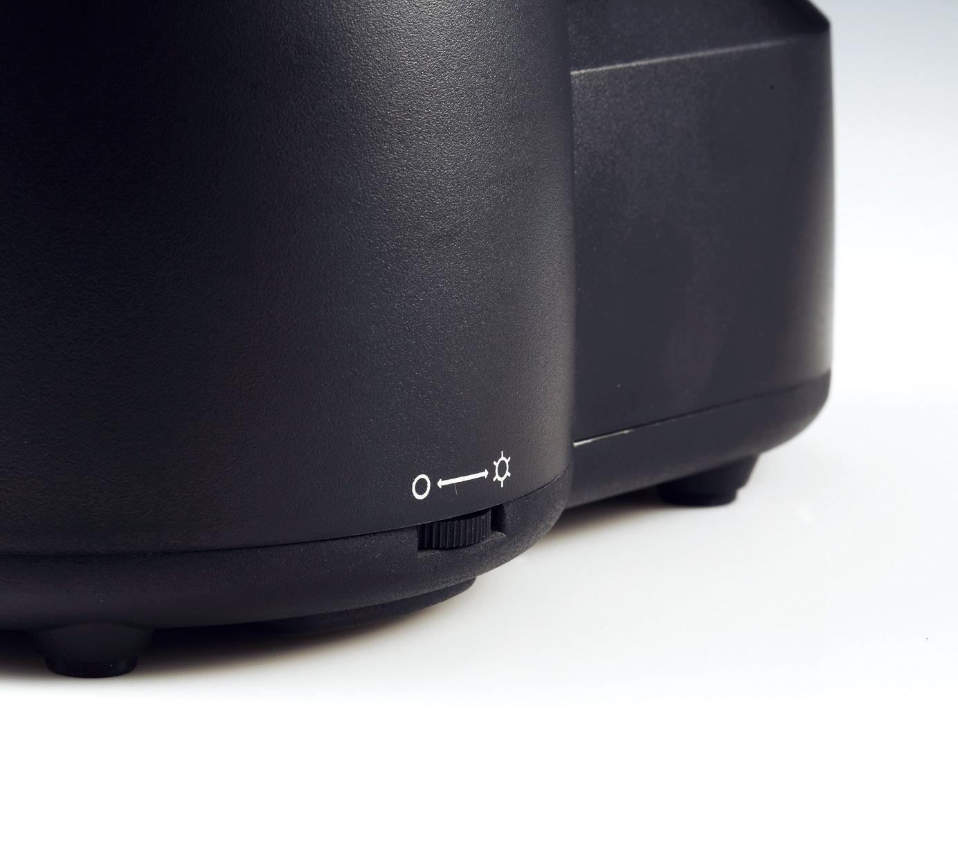 Image showing brightness control knob of the HMB-8000