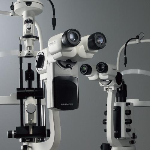 HS Series: A high-end slit lamp microscope equipped with premium lenses to deliver high-resolution images.