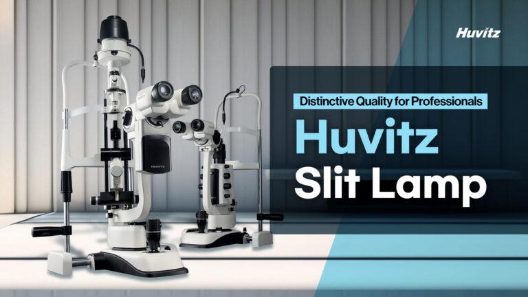 Distinctive quality for professionals Huvitz slit lamp