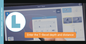 T-Bevel depth