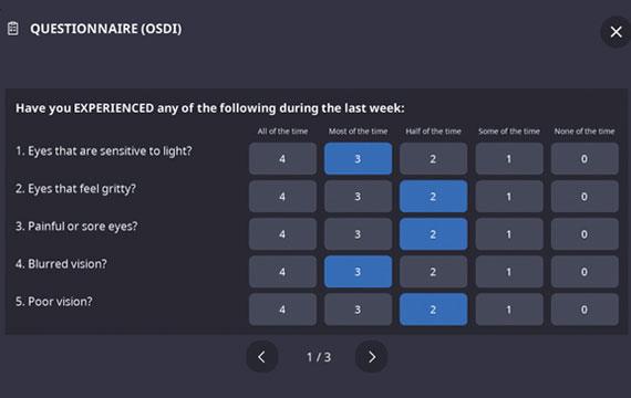 OSDI Standard Questionnaire